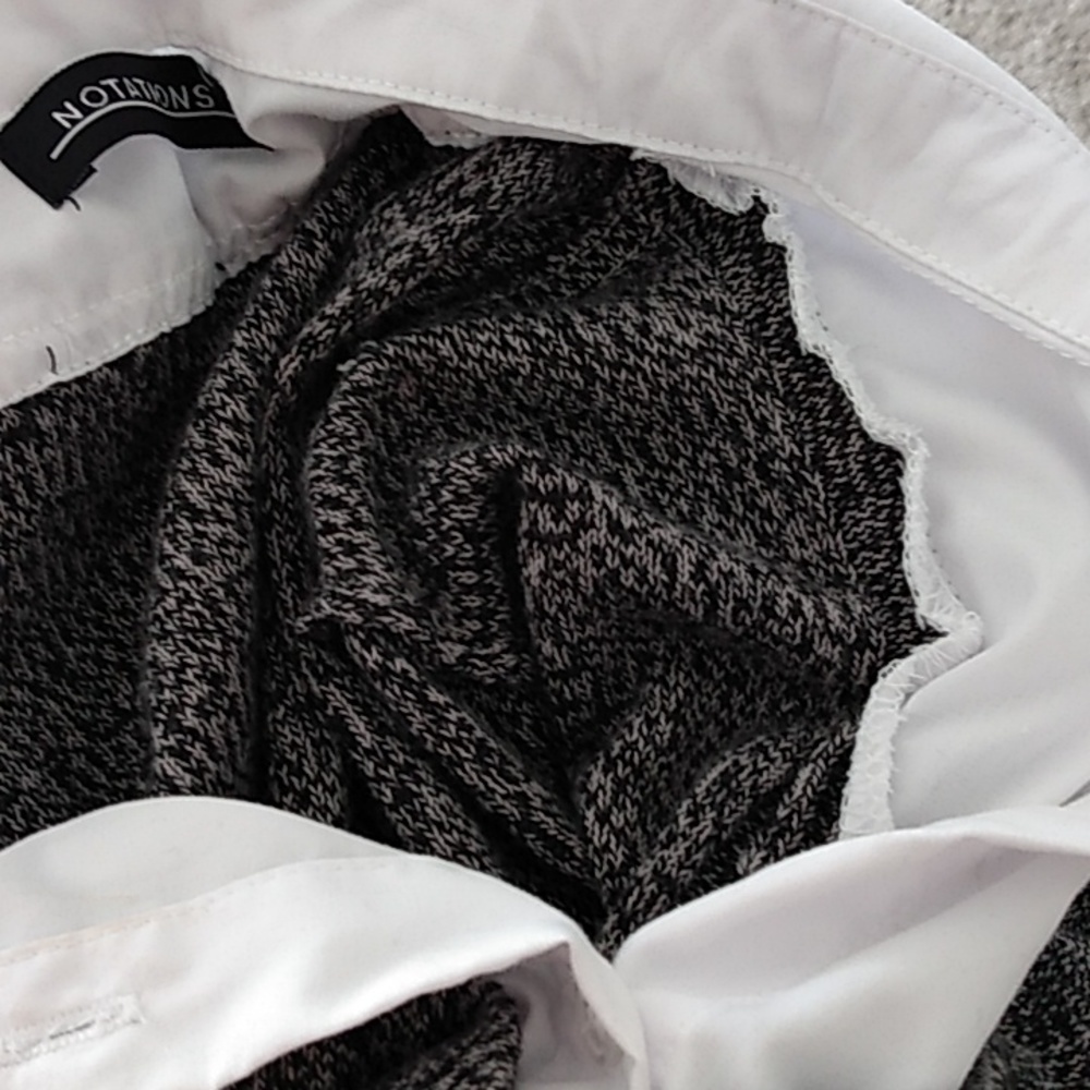 Notations layered sweater - Picture 9 of 9